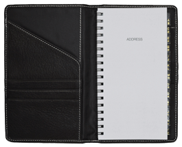 3 x 6 Spiral Bound Address Books